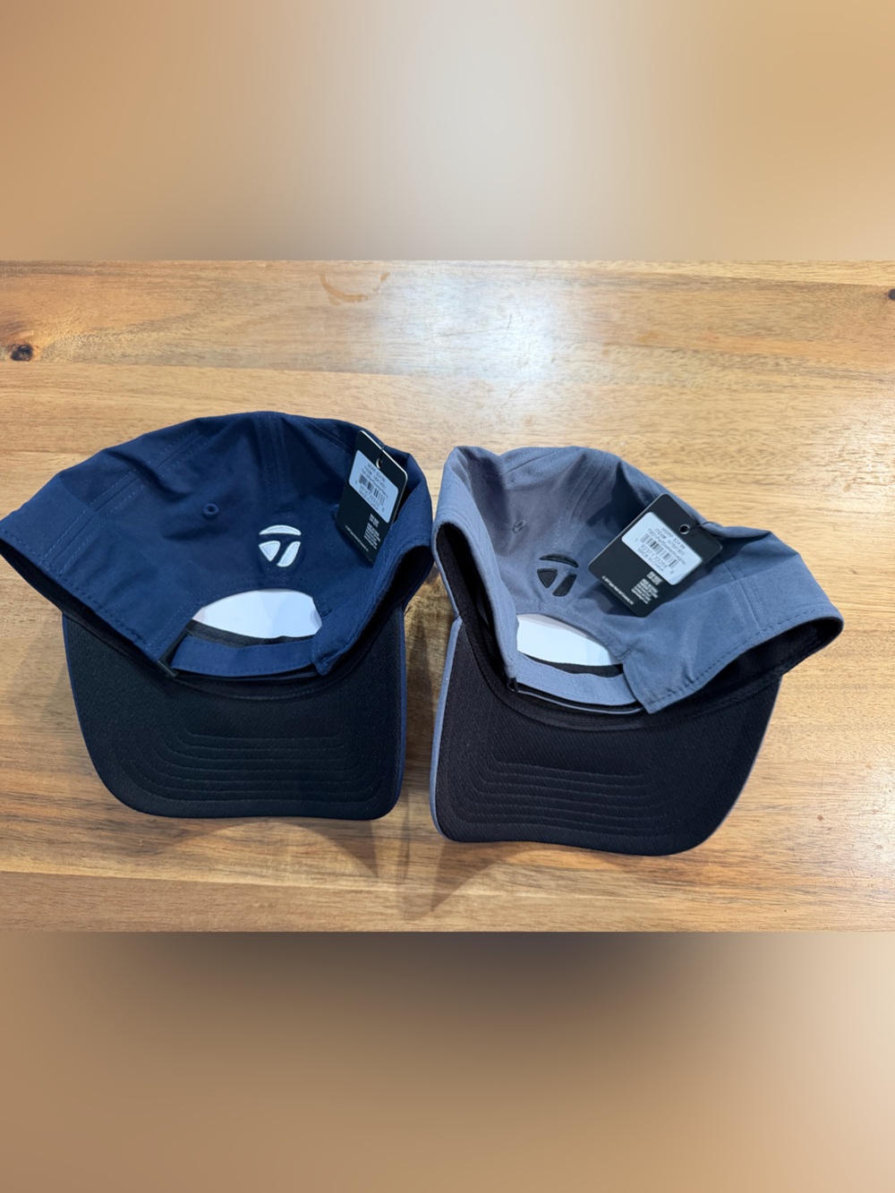 Lot of 2 - NWT- TaylorMade Baseball Caps - Blue & Gray Set - Picture 2 of 9